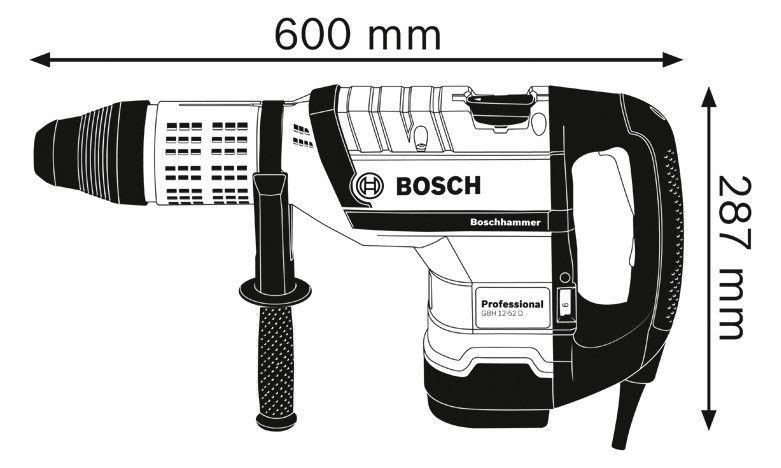 BOSCH Bohrhammer im Koffer