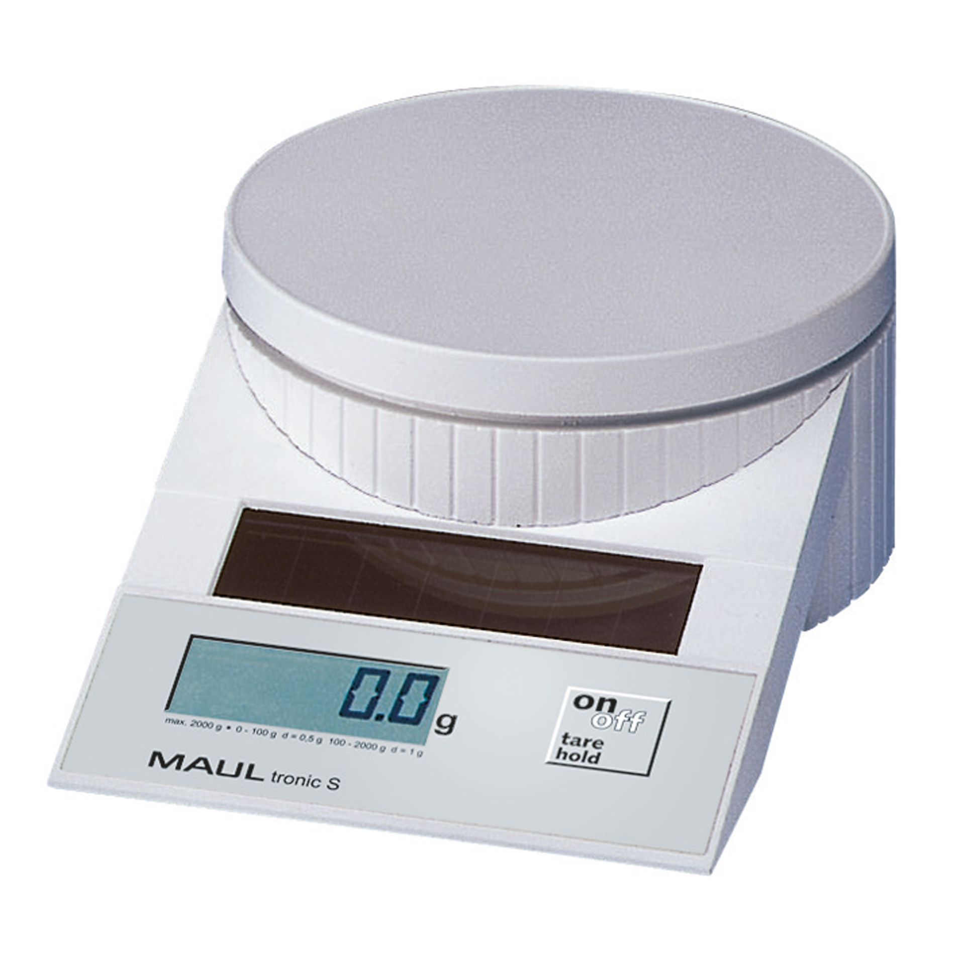 Briefwaage MAULtronic S Solar 2/5g 5kg ws