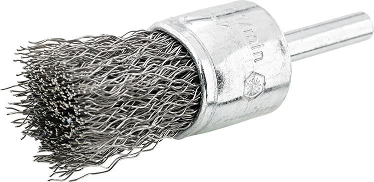 Pinselbürste Stahl gewellt 6mm 10x20x0,3mm FORMAT