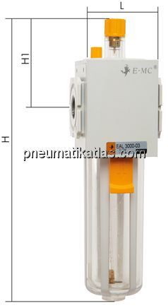Eco-Line Öler, G 1/4", Kunststoffbehälter