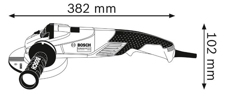 BOSCH Winkelschleifer, Ø: 125mm