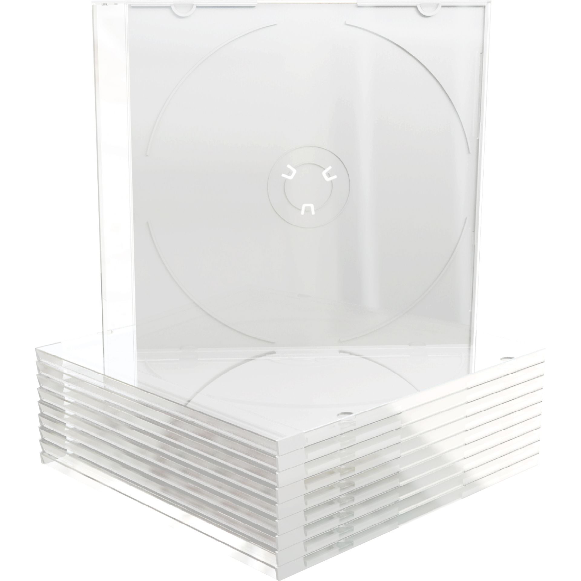 CD-Hülle Slimcase tr 10 St./Pack.