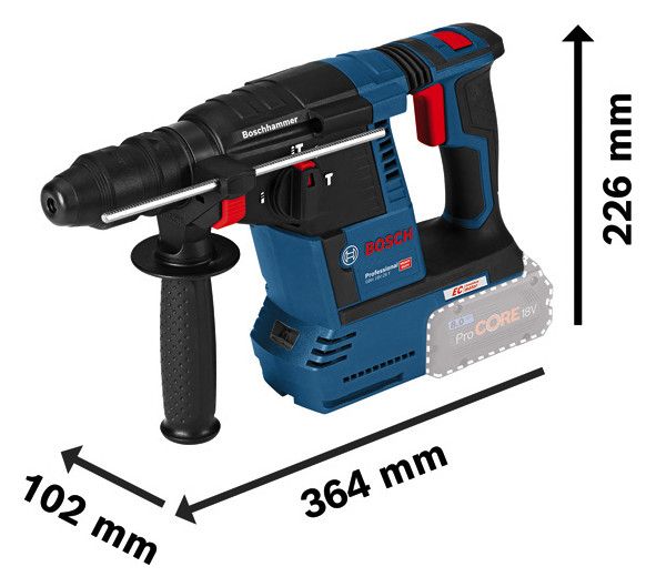 BOSCH Akku-Kombihammer SDSplus, SOLO