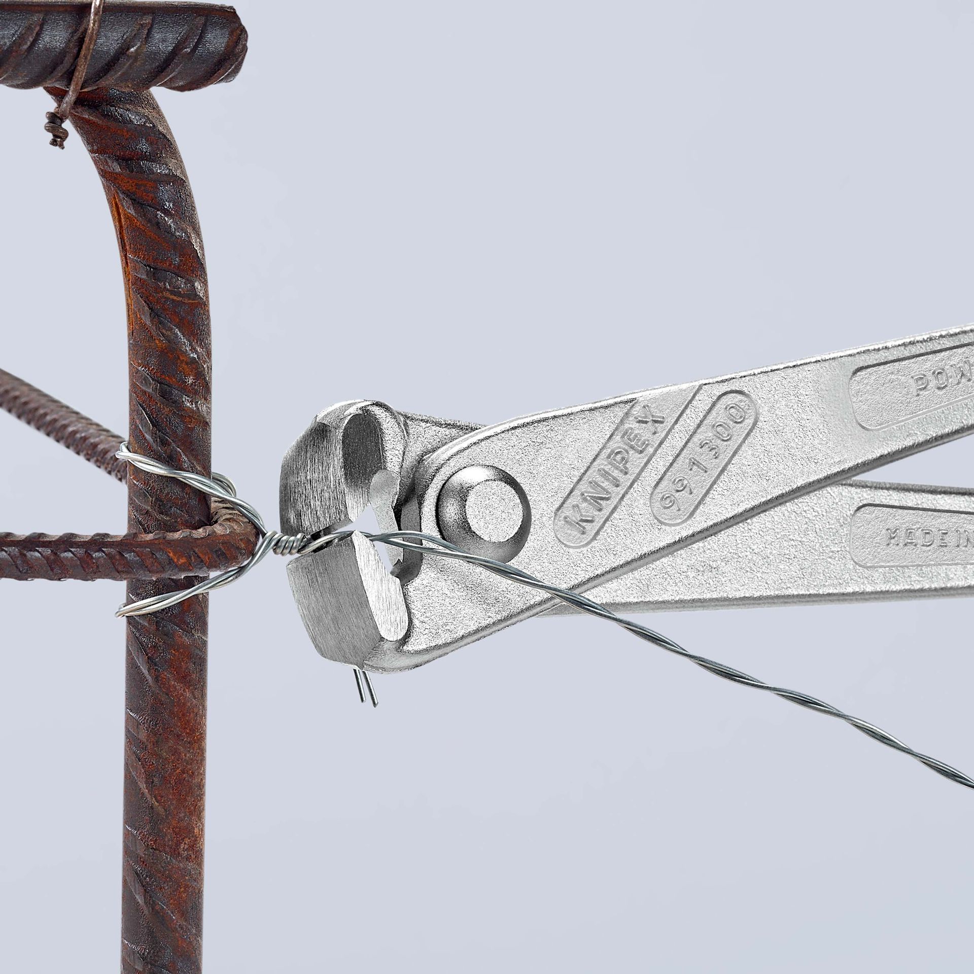 KNIPEX Kraft-Monierzange hochübersetzt glanzverzinkt