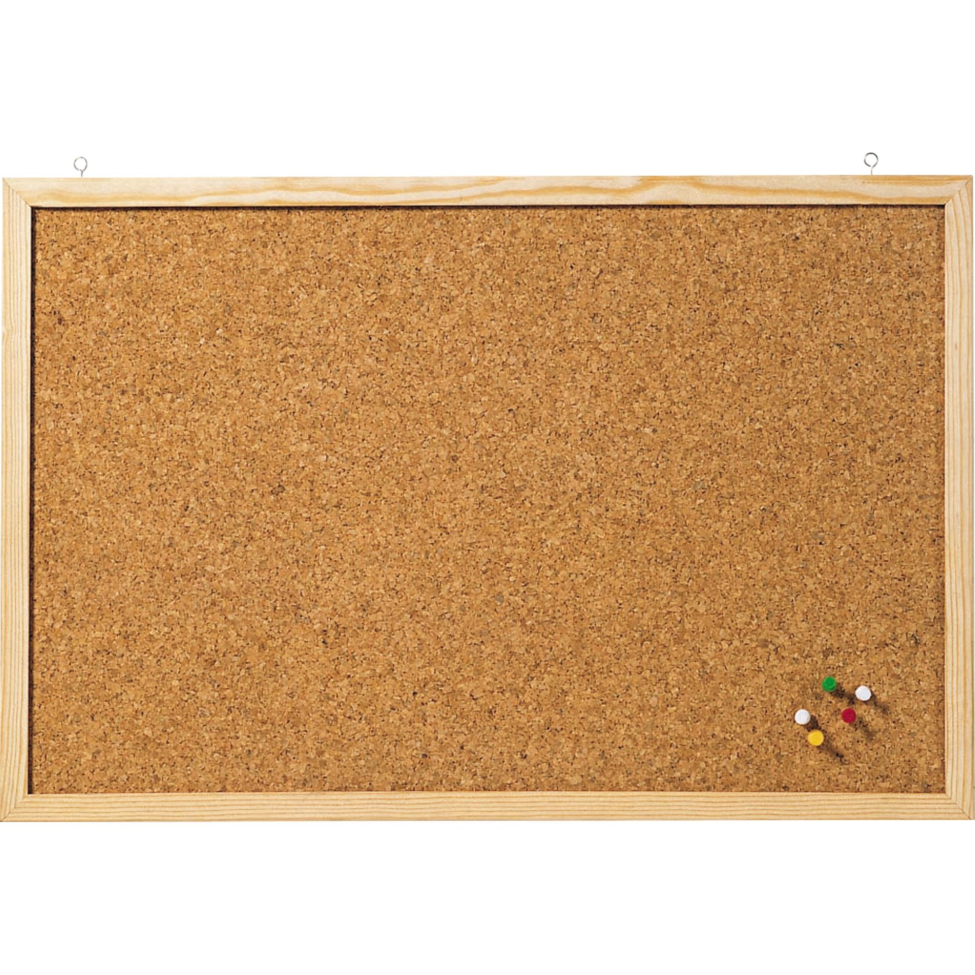 Korktafel 120x80cm Naturrahmen