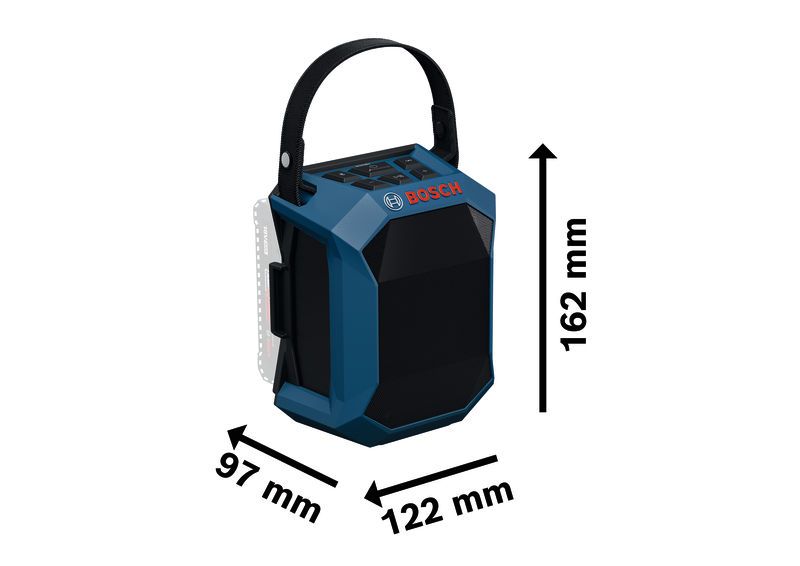 Bosch Bluetooth®-Lautsprecher GPB 18V-1 C