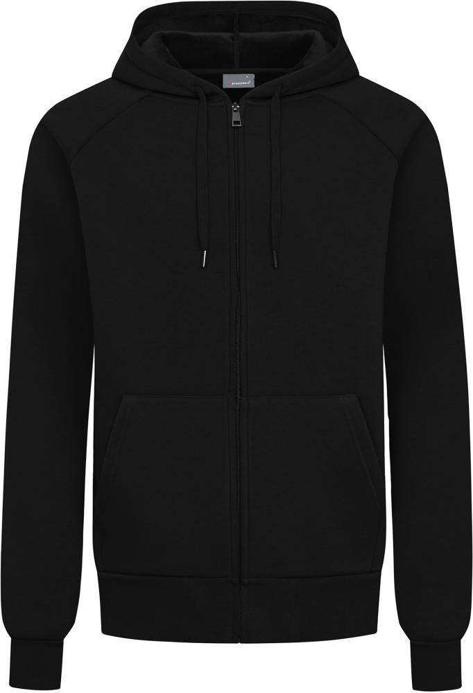 Sweatjacke heavy, schwarz, Gr. L Promodoro