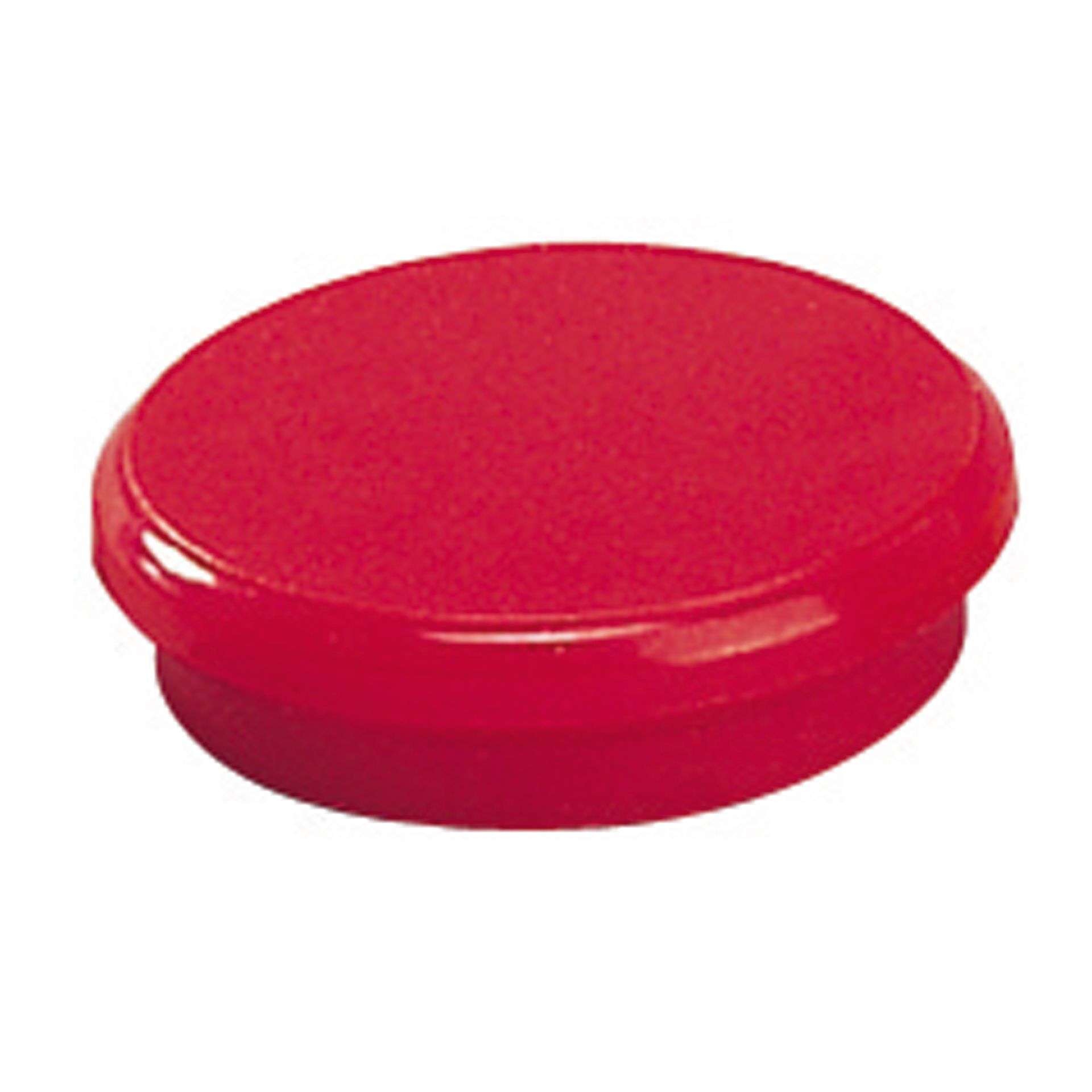 Haftmagnet 24mm rot 10 St./Pack.