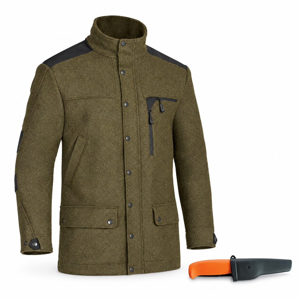 PSS X-treme Jagdjacke Loden grün/schwarz - Gr. 2XL