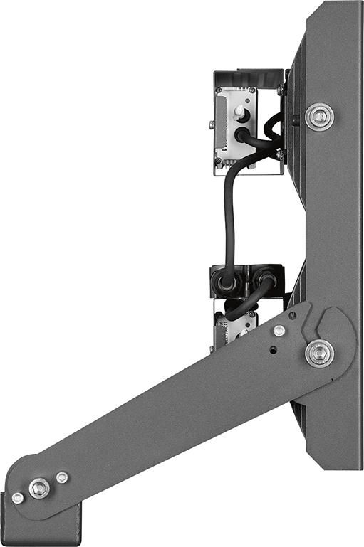 Kranstrahler Iluminator 75.400Lm 10m Gummikabel + Stecker Schutzart d. Leuchte:IP66