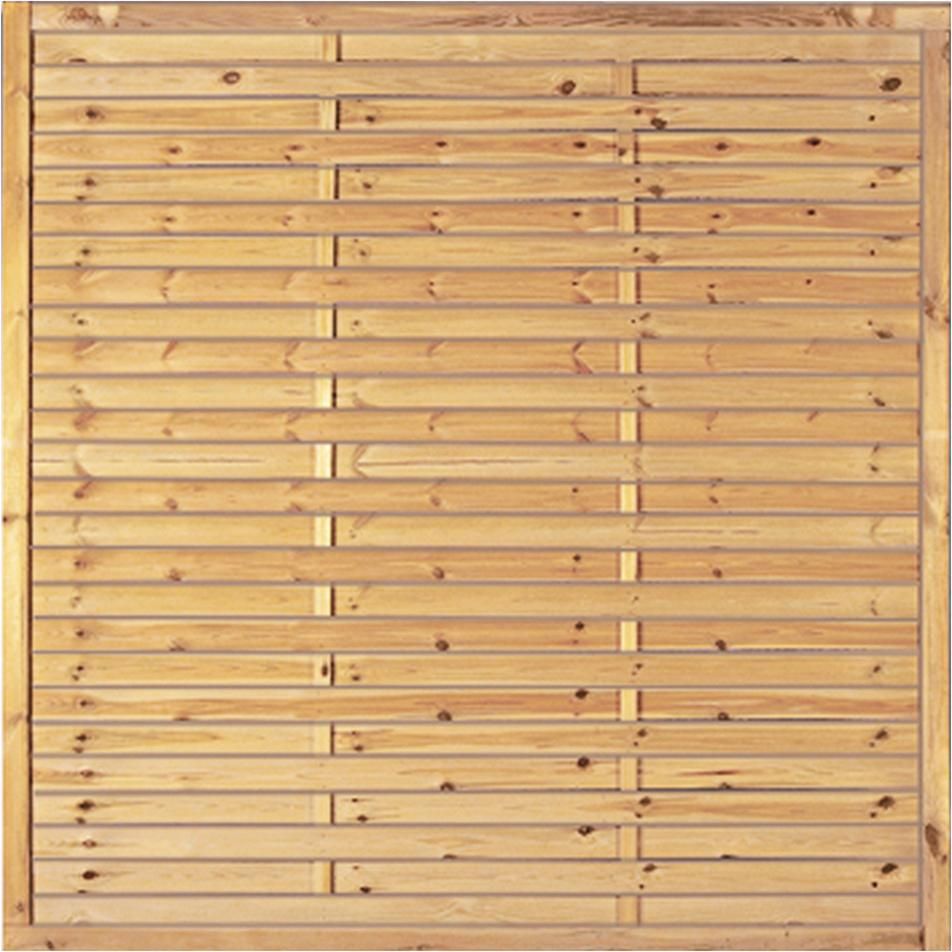 Lamellenzaun 180 x 180 cmRahmen 34/54 mm, kdi grün