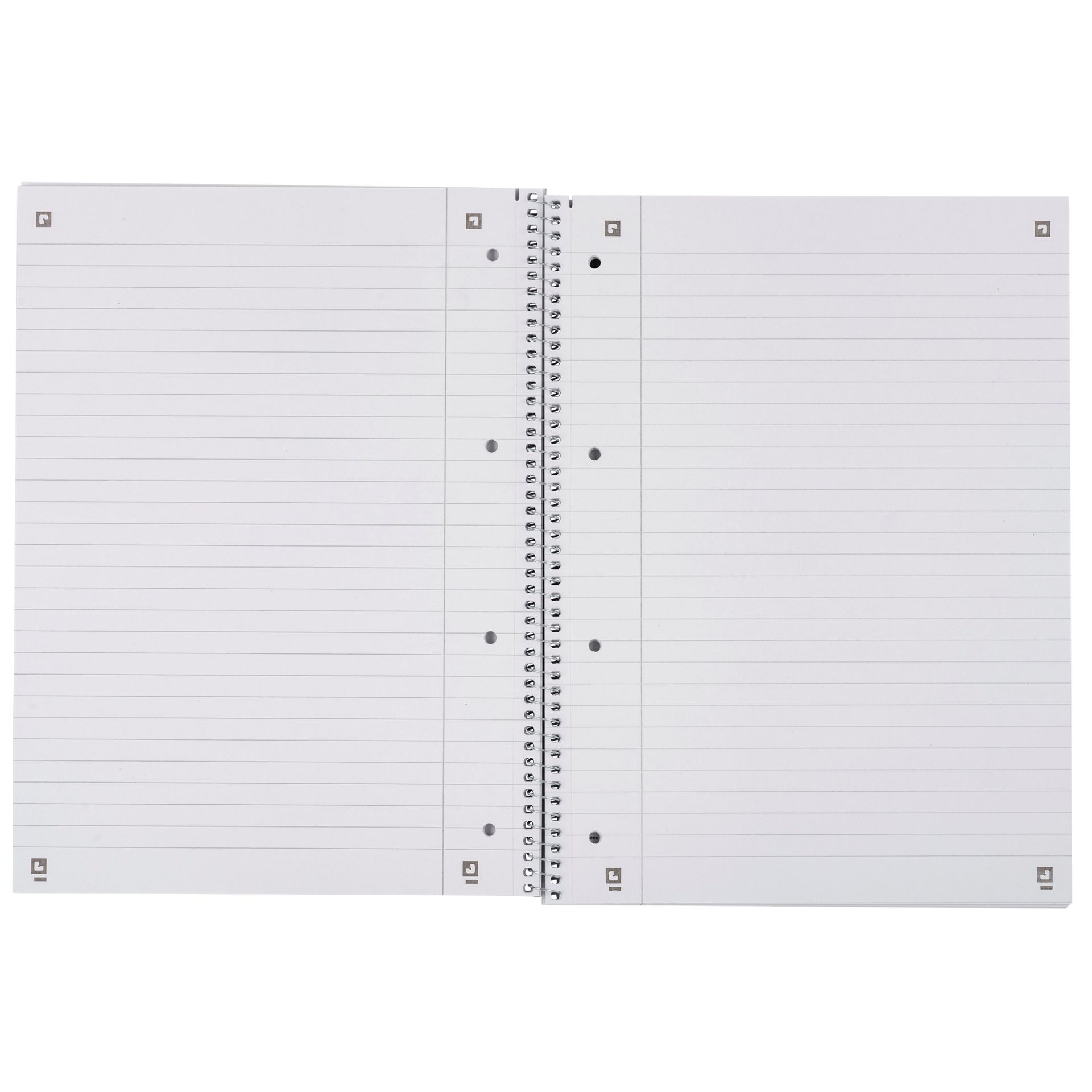 Collegeblock A4+ 80Bl. 90g Rand li 4xgel. lin