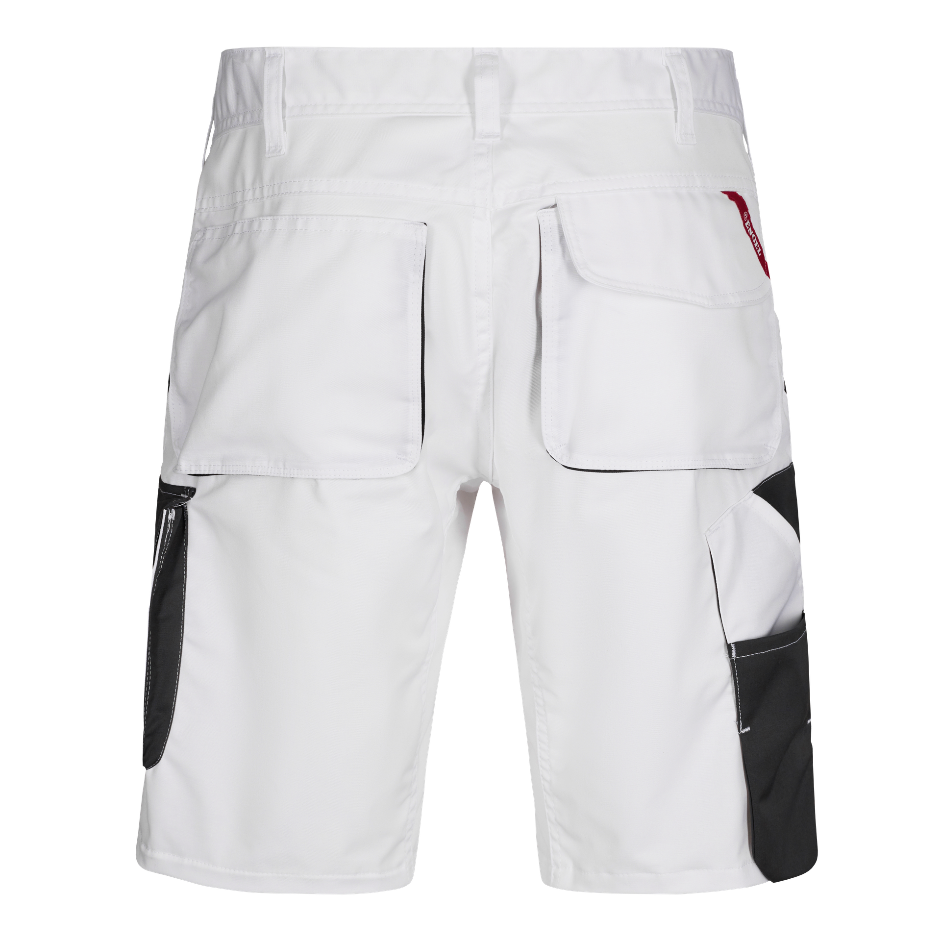 Galaxy Light Arbeitsshorts Weiss/Anthrazit Grau, Gr. 66