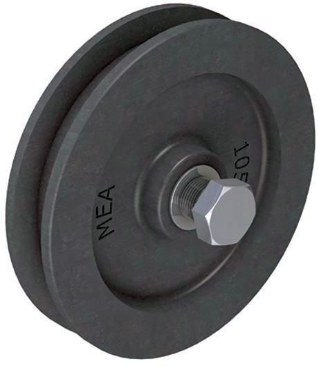 Schiebetorrollen, 330447 105mm, lose MEA