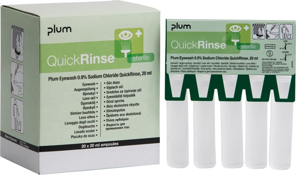 Augenspülamp.Quick Rinse (Refill m. 5 Stück)