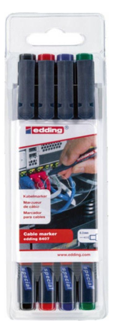 EDDING Kabelmarkerset, "8407"