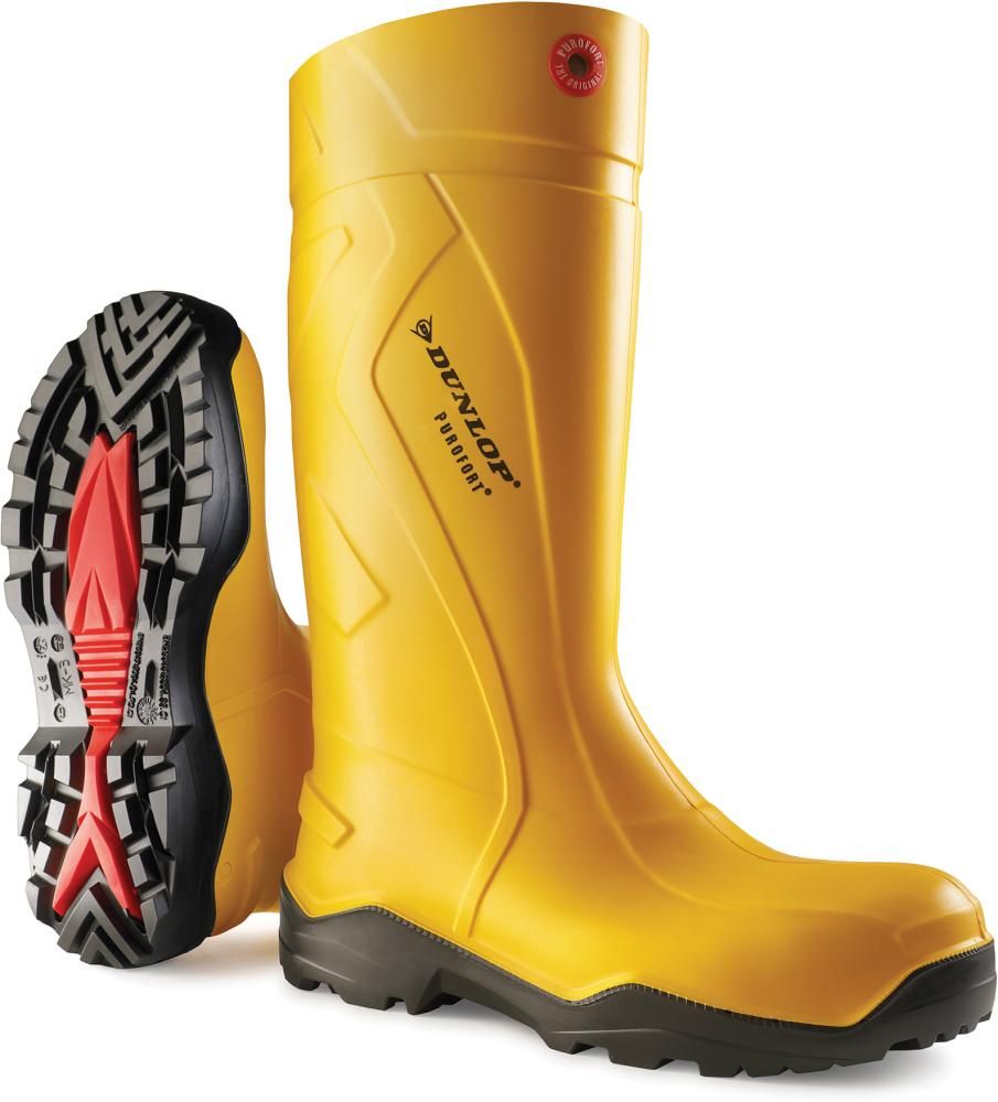 Stiefel Dunlop Purofort+,S5 , Gr.36, gelb