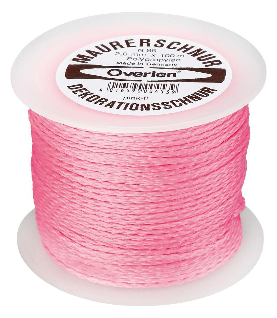 Polypropylen-Maurerschnur: pink