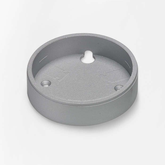 LED Anbaudose Alu Optik