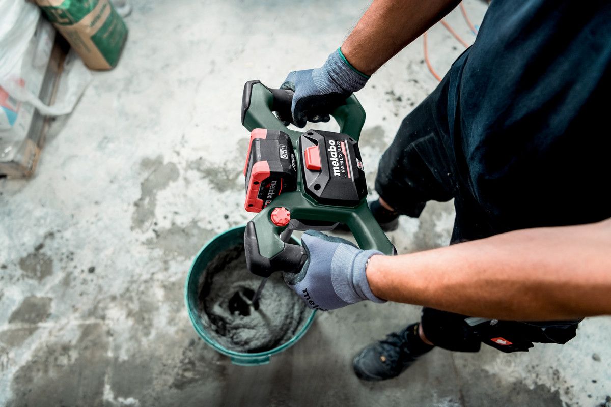 Akku-Ruehrwerk RW 18 LTX BL 120 Metabo ohne Akku ohne Ladegerät Karton