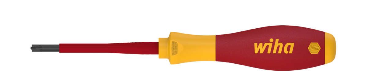 Wiha Schraubendreher SoftFinish® electric PlusMinus/Pozidriv SL/PZ1 x 80 mm (30700)