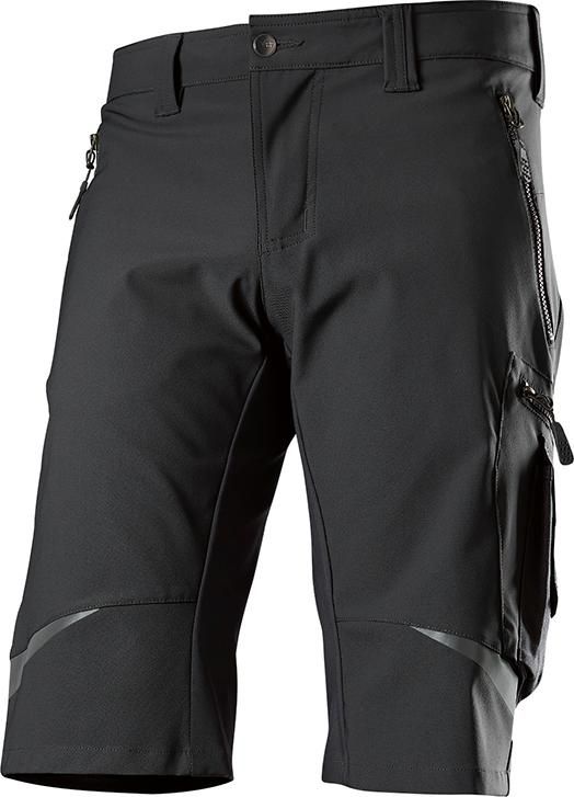 Stretch-Short 1863-620, schwarz, Gr.44n BPlus Logo Stretch