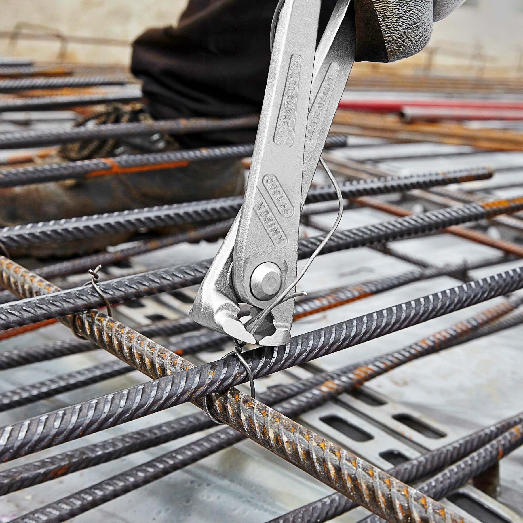 KNIPEX Kraft-Monierzange hochübersetzt glanzverzinkt