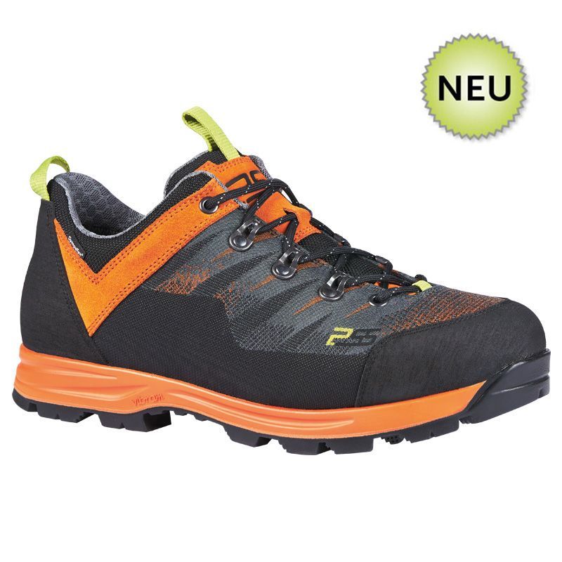 PSS Forstep® Grip STX Trekkingschuh low orange/schwarz - Gr. 44