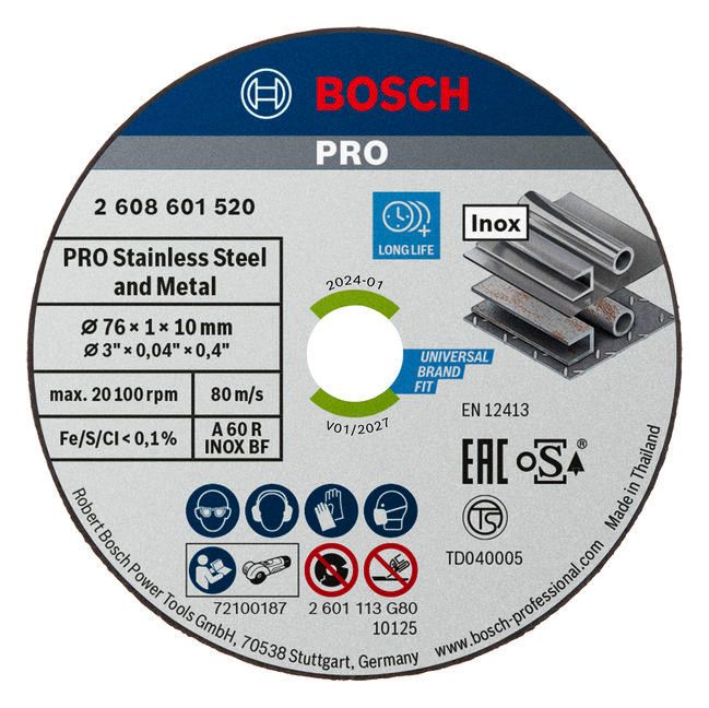 BOSCH INOX-Trennscheiben