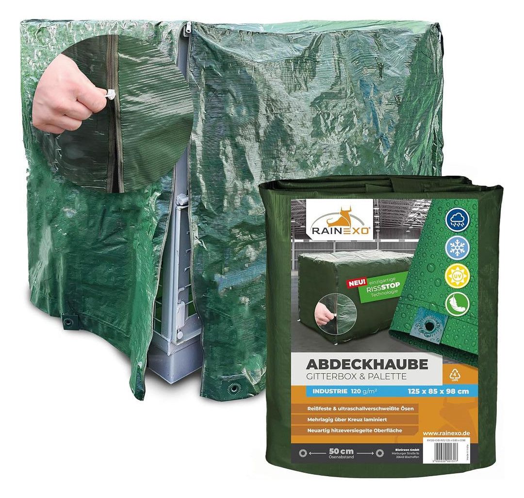 Gitterbox-Abdeckhaube