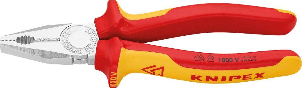Kombinationszange VDE mitMehrkomponenten-Griffen 200mm KNIPEX