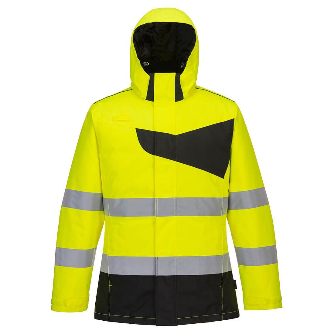 Portwest PW261 Warnschutz-Winterjacke, Gelb, Gr. 2XL