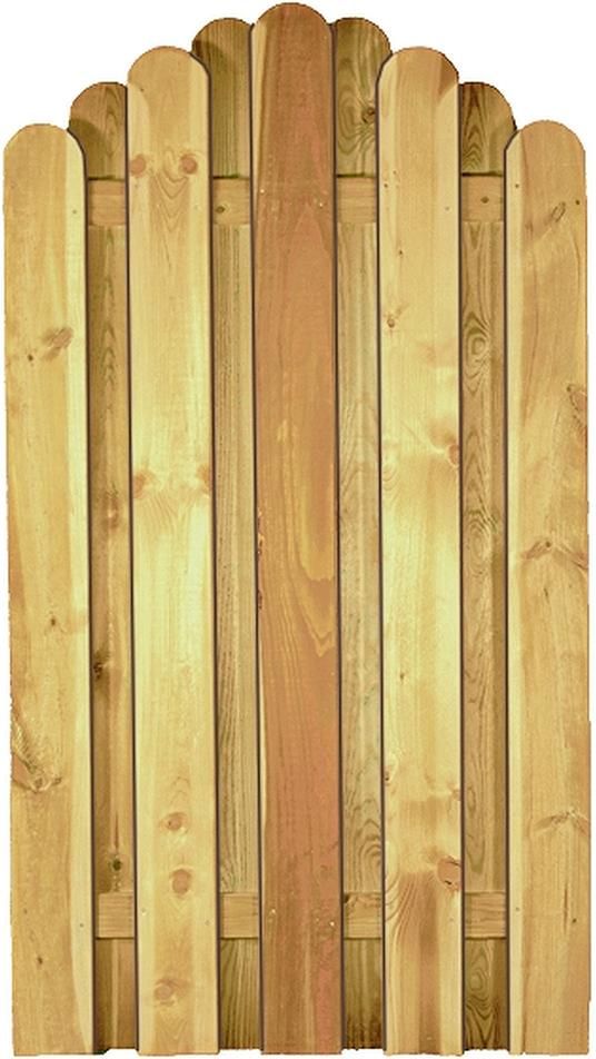 DAAN-Serie Bogen 100 x 180/160 cm, Lamellen 20 x 145 mm, geschraubt kdi-grün