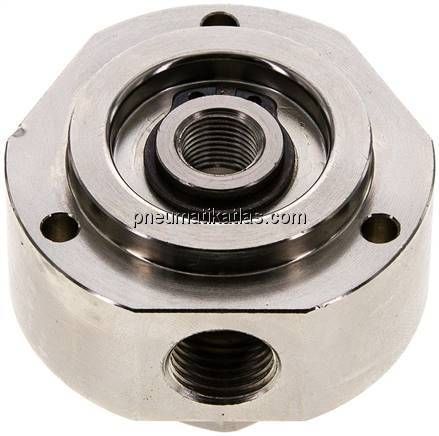 Drehverteiler G 3/8"-3 x G 1/4", 3-fach, Standard