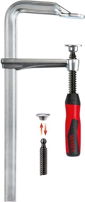 Bessey Ganzstahl-Schraubzwinge GZ12-2K