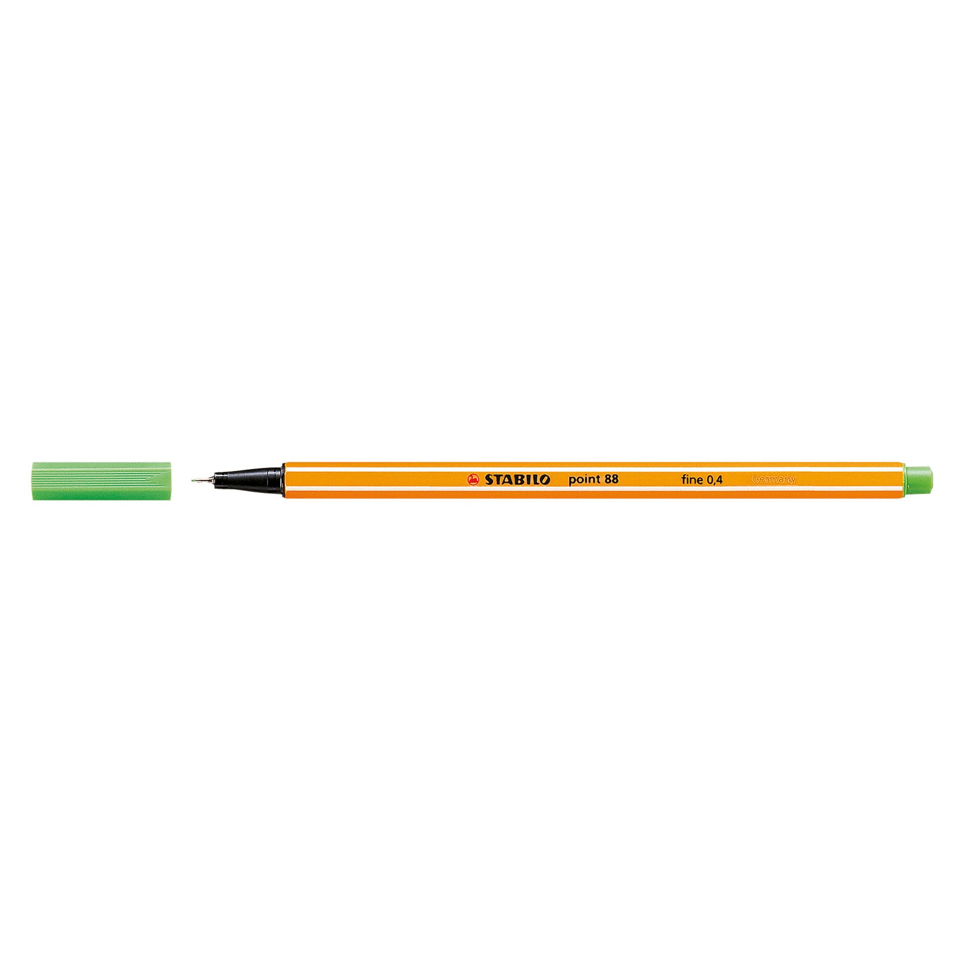 Fineliner point 88 0,4mm hellgrün
