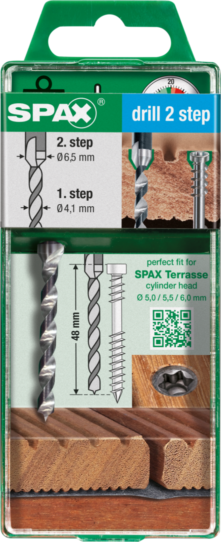 SPAX drill 2 step, 1Stk.