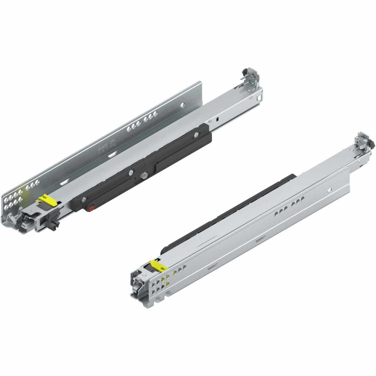 MOVENTO mit TIP-ON, Vollauszug, Führung, 70 kg, NL=450 mm, für Kupplung, links/rechts, verzinkt