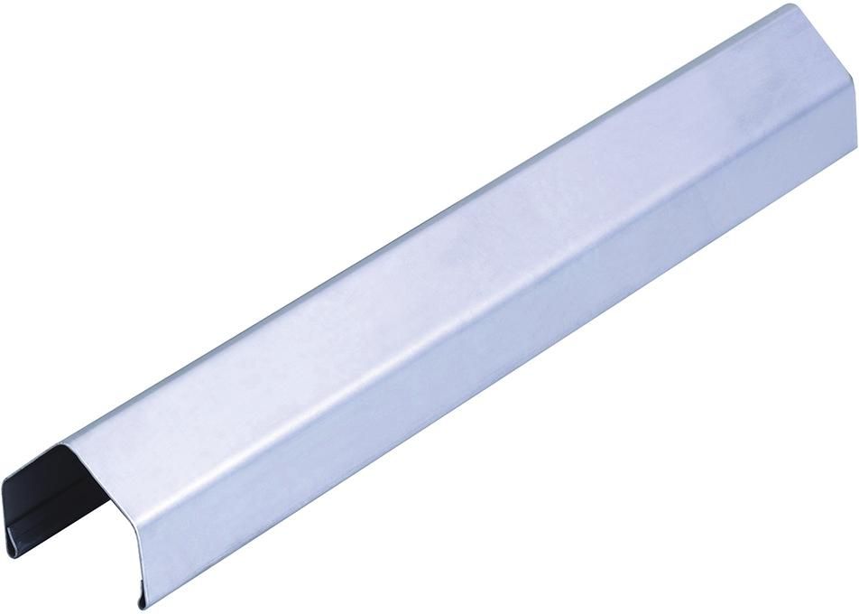 PROTEC Rahmenprofil 180cmPyramide EDELSTAHL aus Metall f. 45mm Rahmen