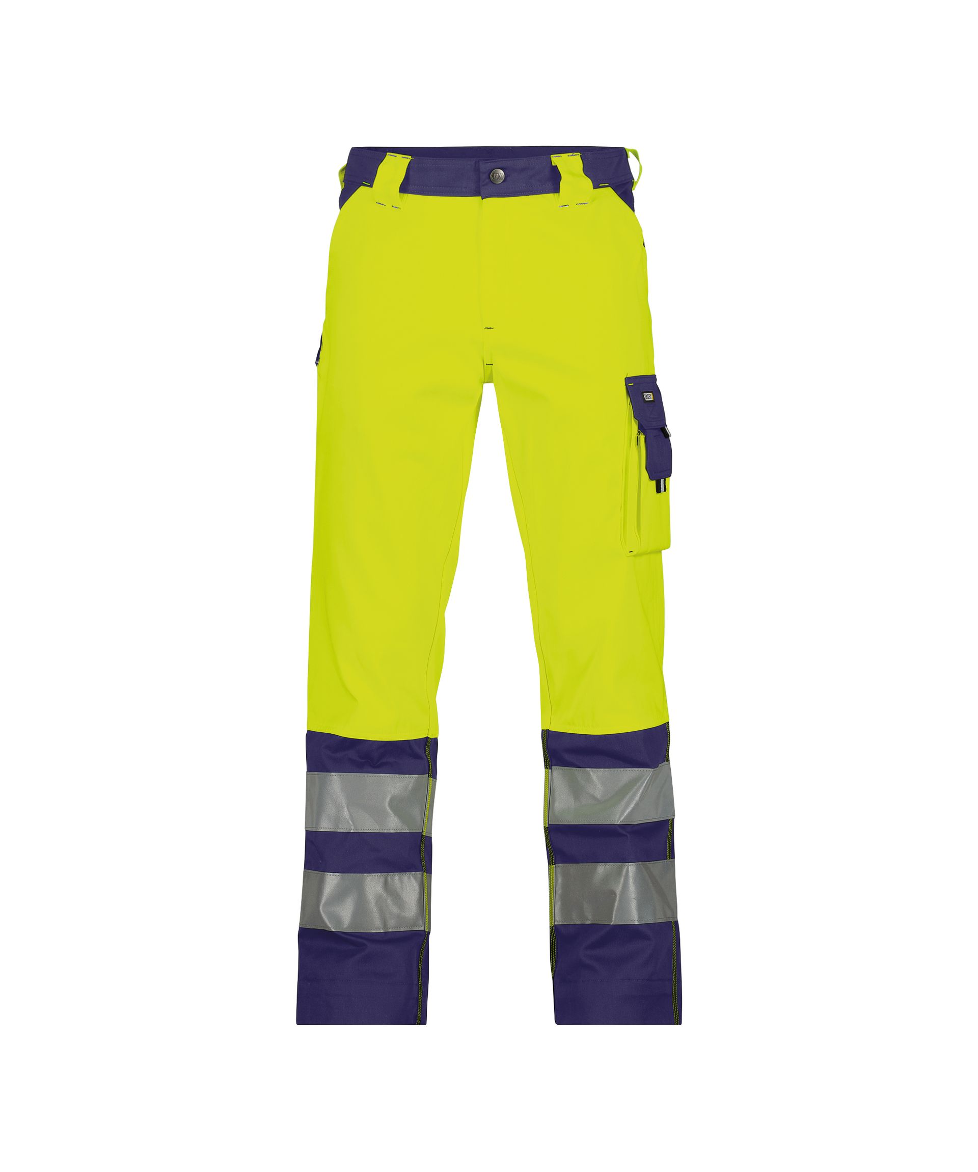 DASSY® Lancaster - Warnschutzhose - neongelb/dunkelblau, Gr. 42