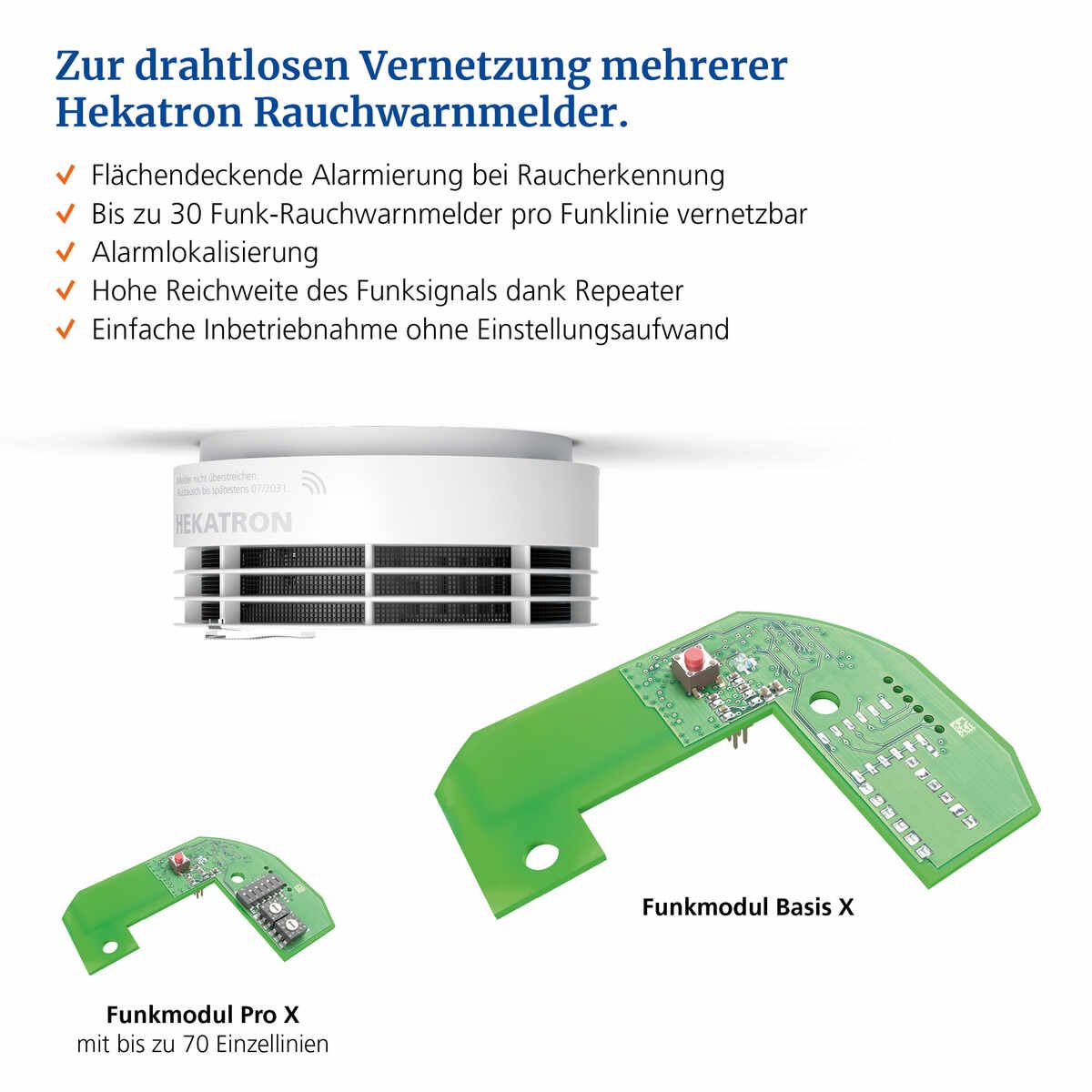 Hekatron FM Basis X Funkmodul