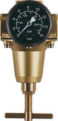 Druckregler BR Standard, G1/4"" DN6, BG 30 Manometer 0,5-10barEWO