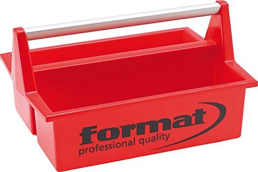 Werkzeugkasten 395x295x215mm rot FORMAT