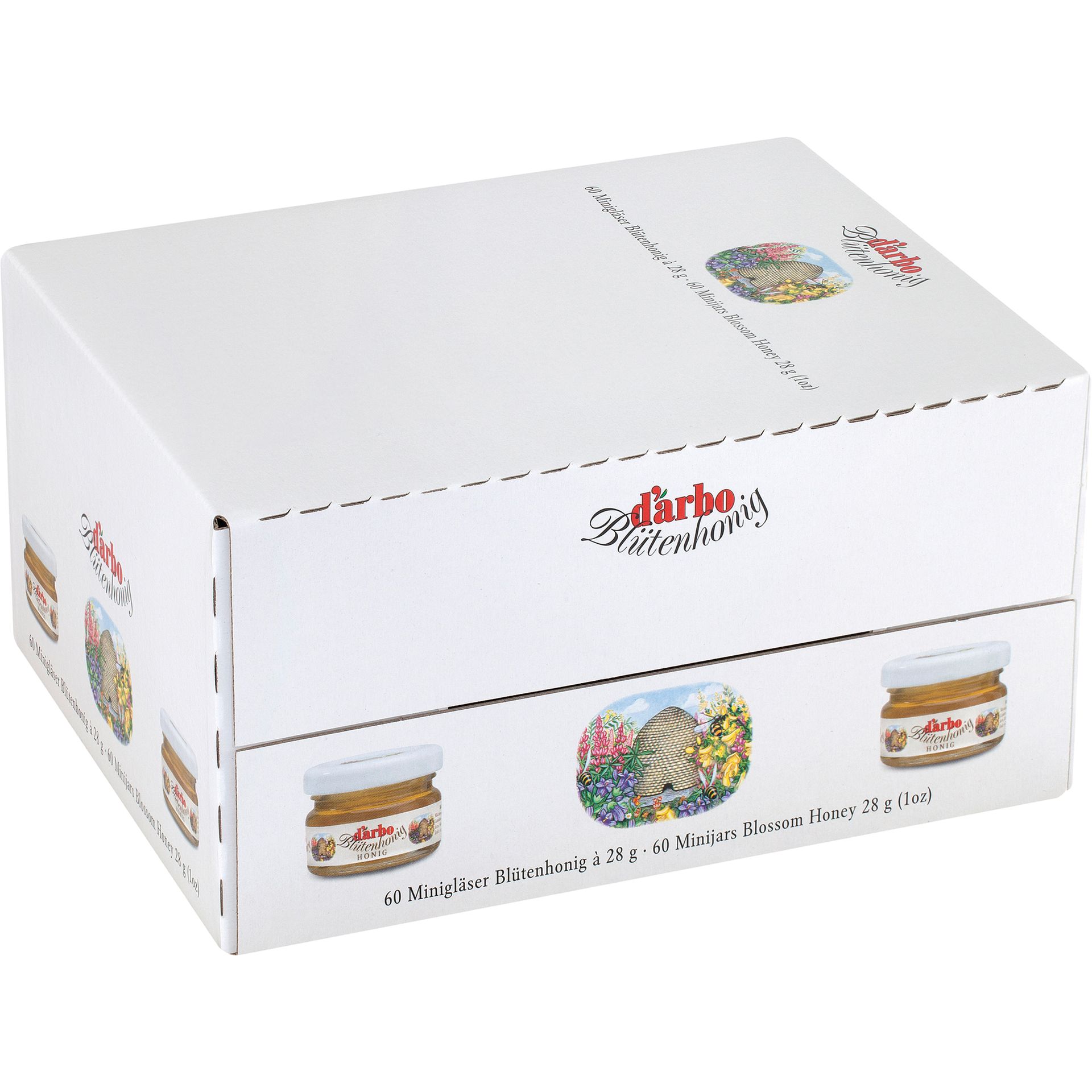 Blütenhonig Miniglas 28g 60 St./Pack.