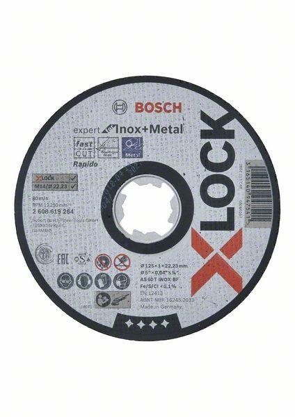 Bosch X-LOCK Trennscheibe Expert for Inox+Metal