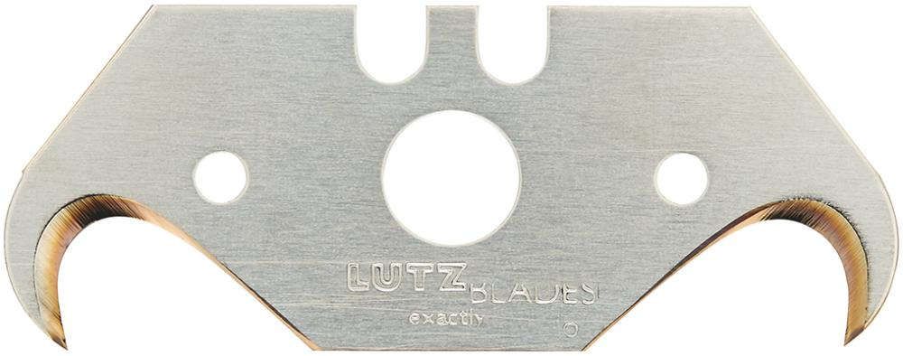 Hakenklinge TiN 48,2x18,7x0,65mm Pack a 10 Stück LUTZ BLADES
