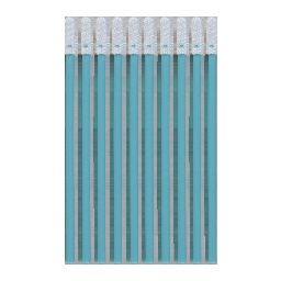 PROSAFE REINRAUMTUPFER, 69,8MM,POLYESTER-GESTRICK  Polypropylengriff, Reinraumkl ISO 5, VE: 30.000, weiß