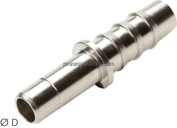 Stecknippel 6mm-6 (1/4")mm Schlauchtülle, IQS-MSV