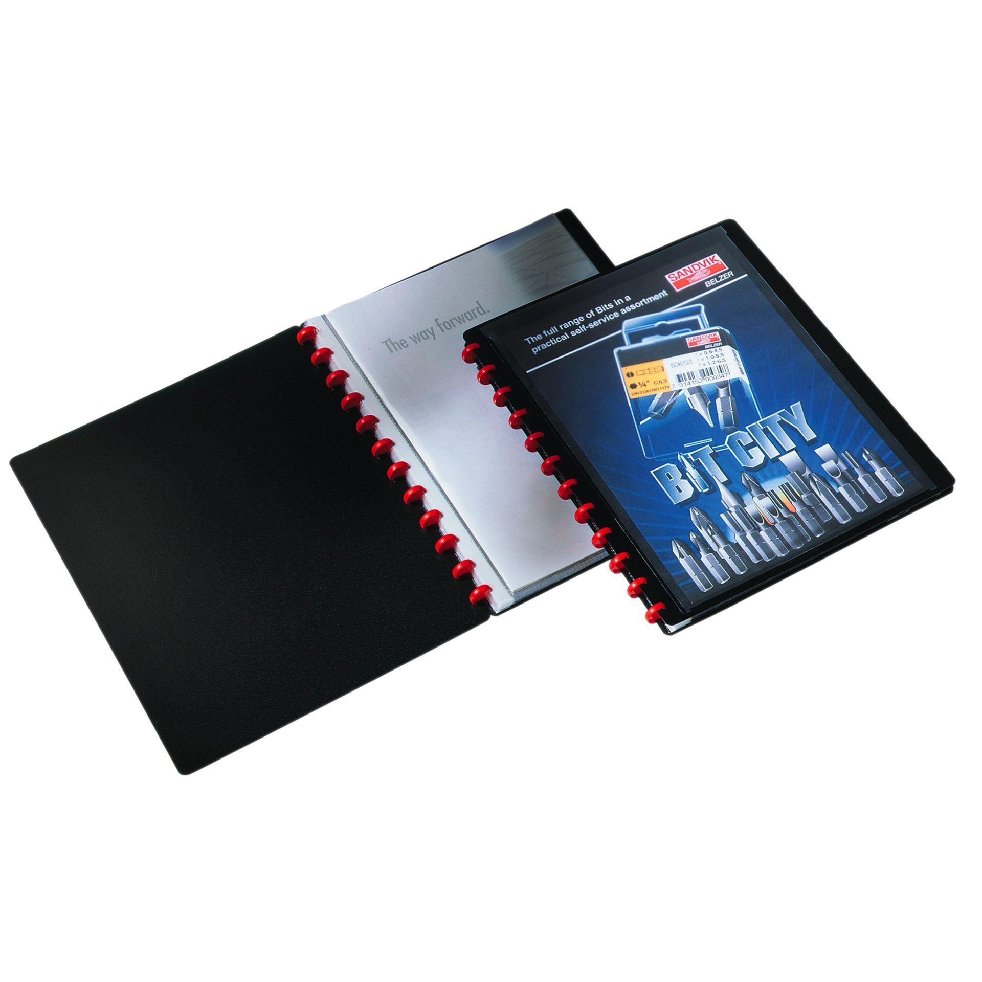 Sichtbuch DURALOOK Easy plus 20Hüllen schwarz
