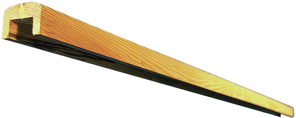 Abdeckleiste 68 x 45 x 1800 mm für NEWA sib. Lärche